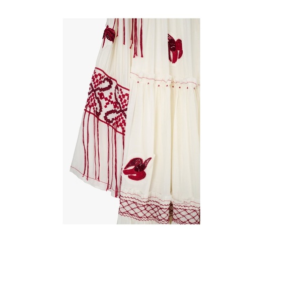 NEW LIMITED EDITION EMBROIDERED ZARA ATELIER DRESS - Picture 9 of 15